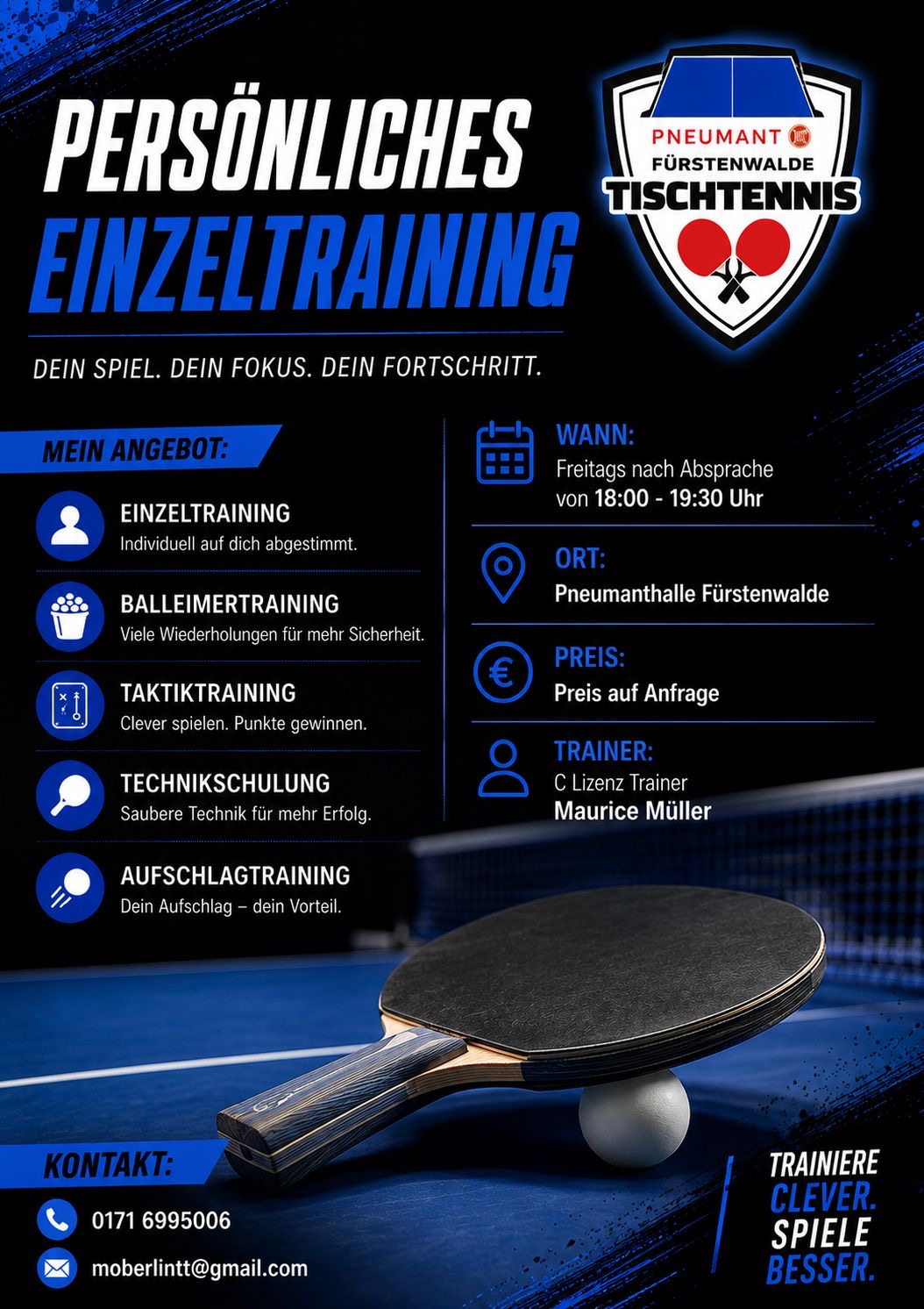 Einzeltraining-Maurice-Müller